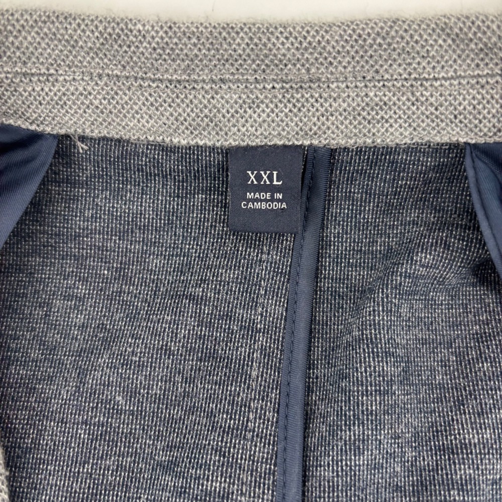 Jos. A. Bank Sport Coat‎ Mens XXL Grey Tailored Fit Cotton Blazer Unstructured - Picture 2 of 10